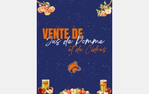 Ventes Jus de pomme et cidres 🍏