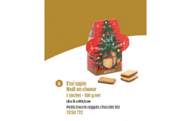 Etui sapin Noël en chœur 
