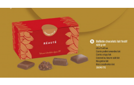 Ballotins Chocolats Lait Festifs 
