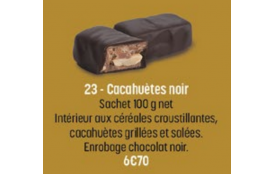 Cacahuètes noir